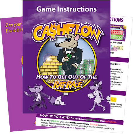 CASHFLOW GAME INSTRUCTIONS: GAME SET UP - Robert Kiyosaki 