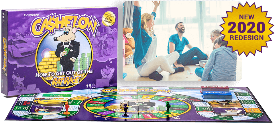 Start A Competitive Game Of Cashflow For Family Game Night