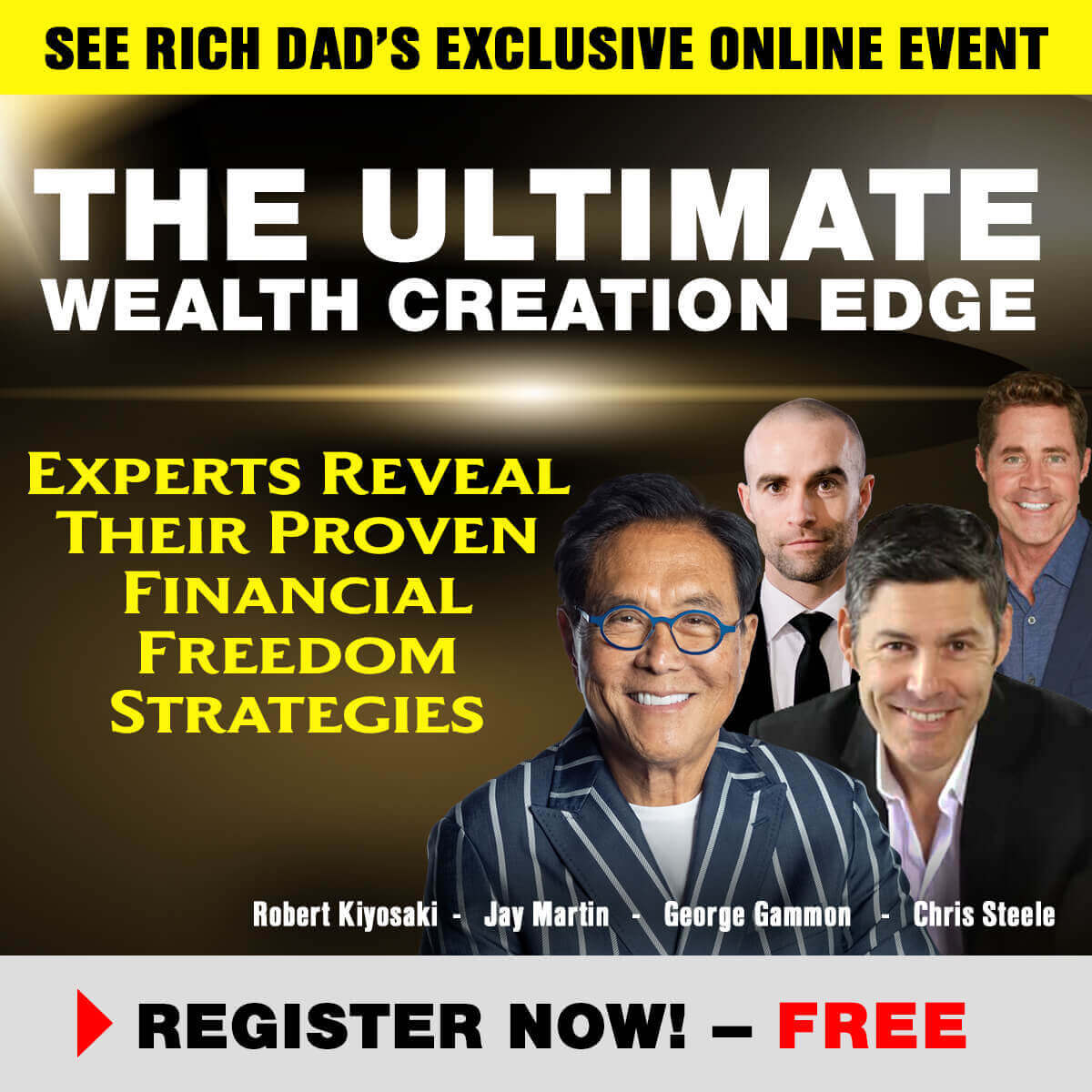 the ultimate wealth creation webinar banner
