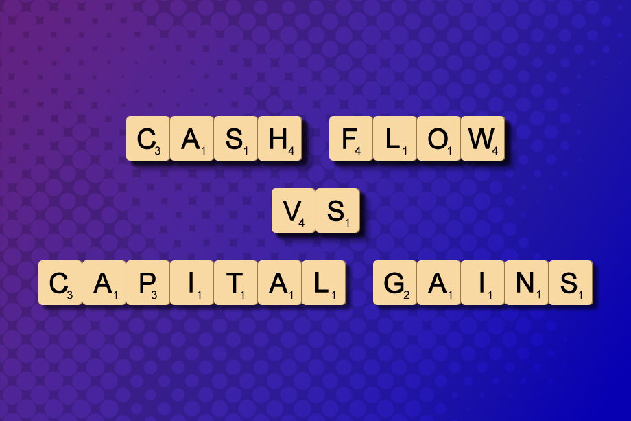 thumbnail of cash flow vs capital gains