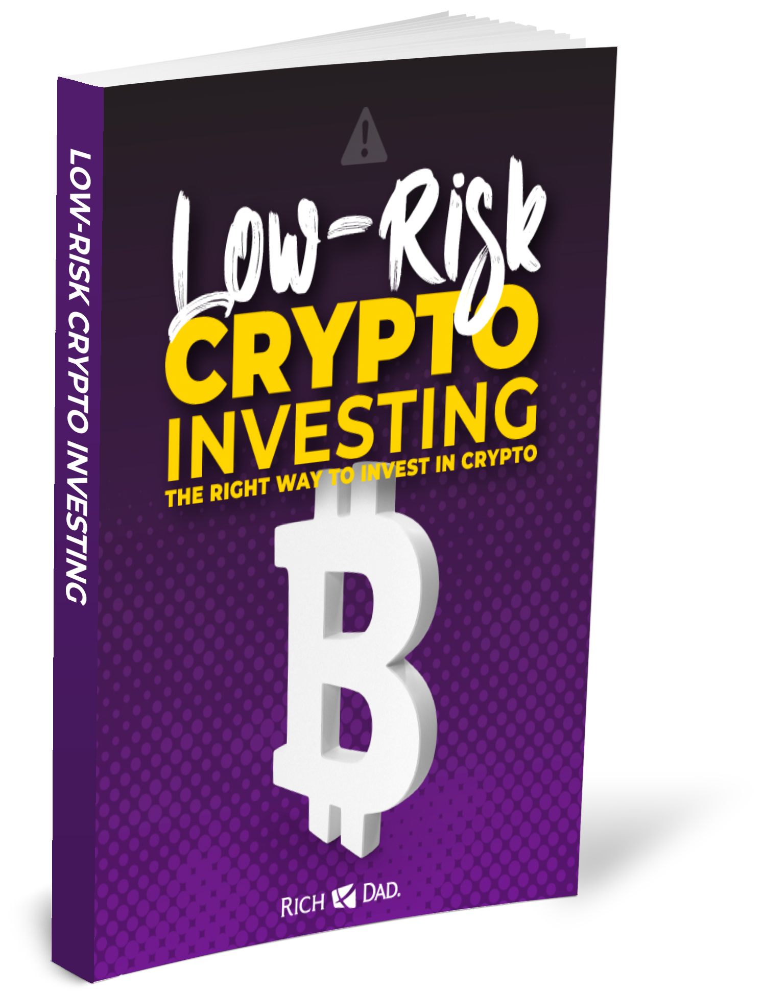 low risk crypto investing ebook cover image