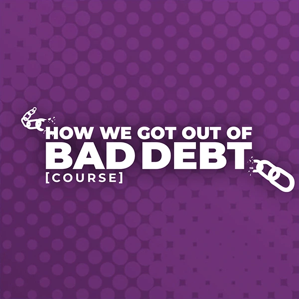 how we got out of bad debt course badge
