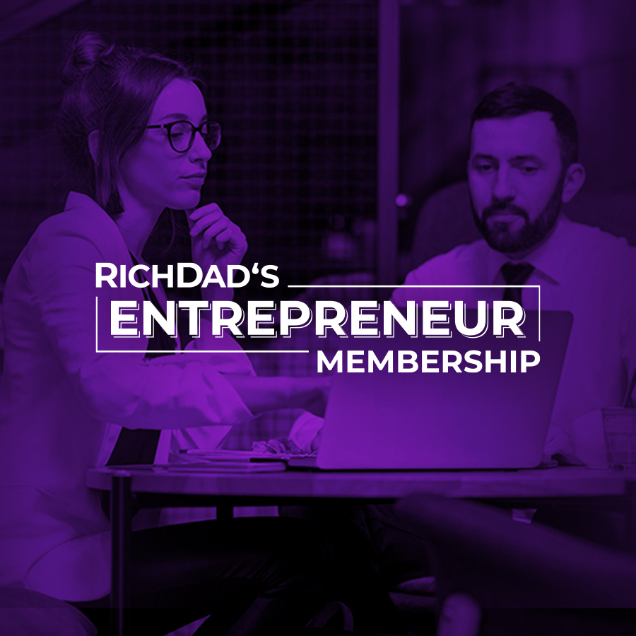 rich dads entrepreneur membership badge