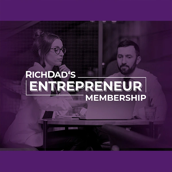 rich dads entrepreneur membership badge