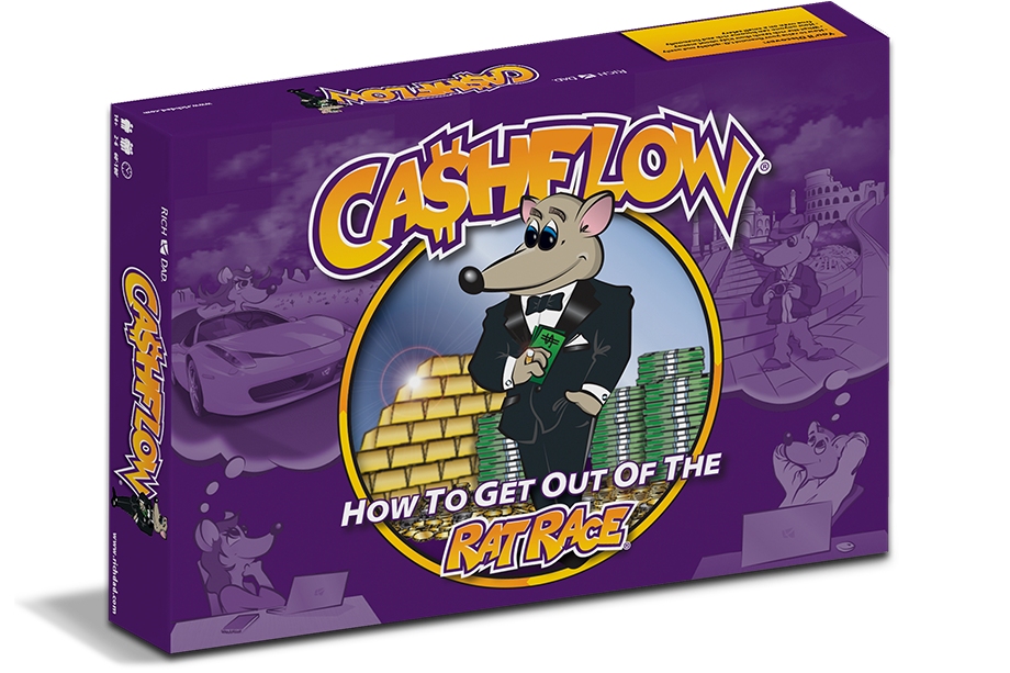3d image of cashflow board game