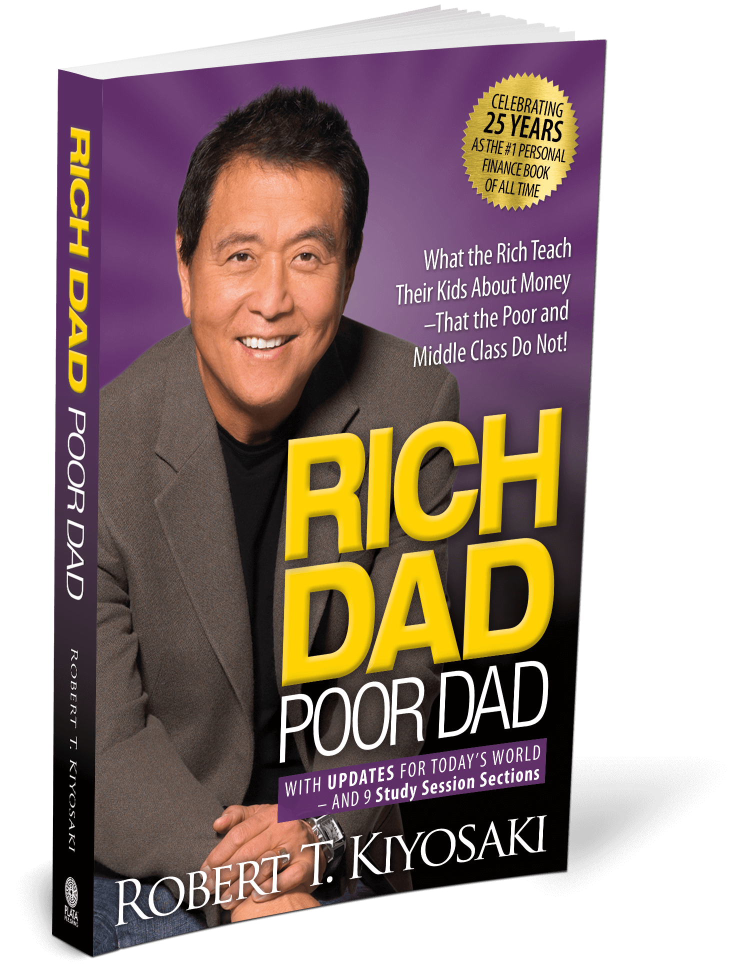 rich dad poor dad 3d book cover
