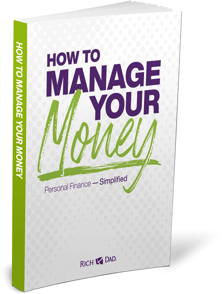 3d image of how to manage your money ebook
