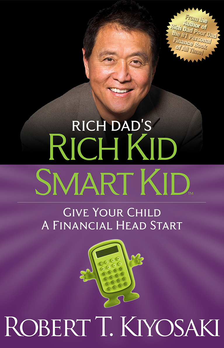 image flat book cover rich kid smart kid