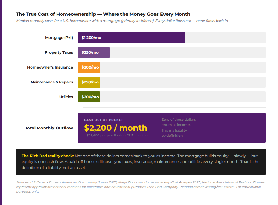 chart of the true cost of homeownership